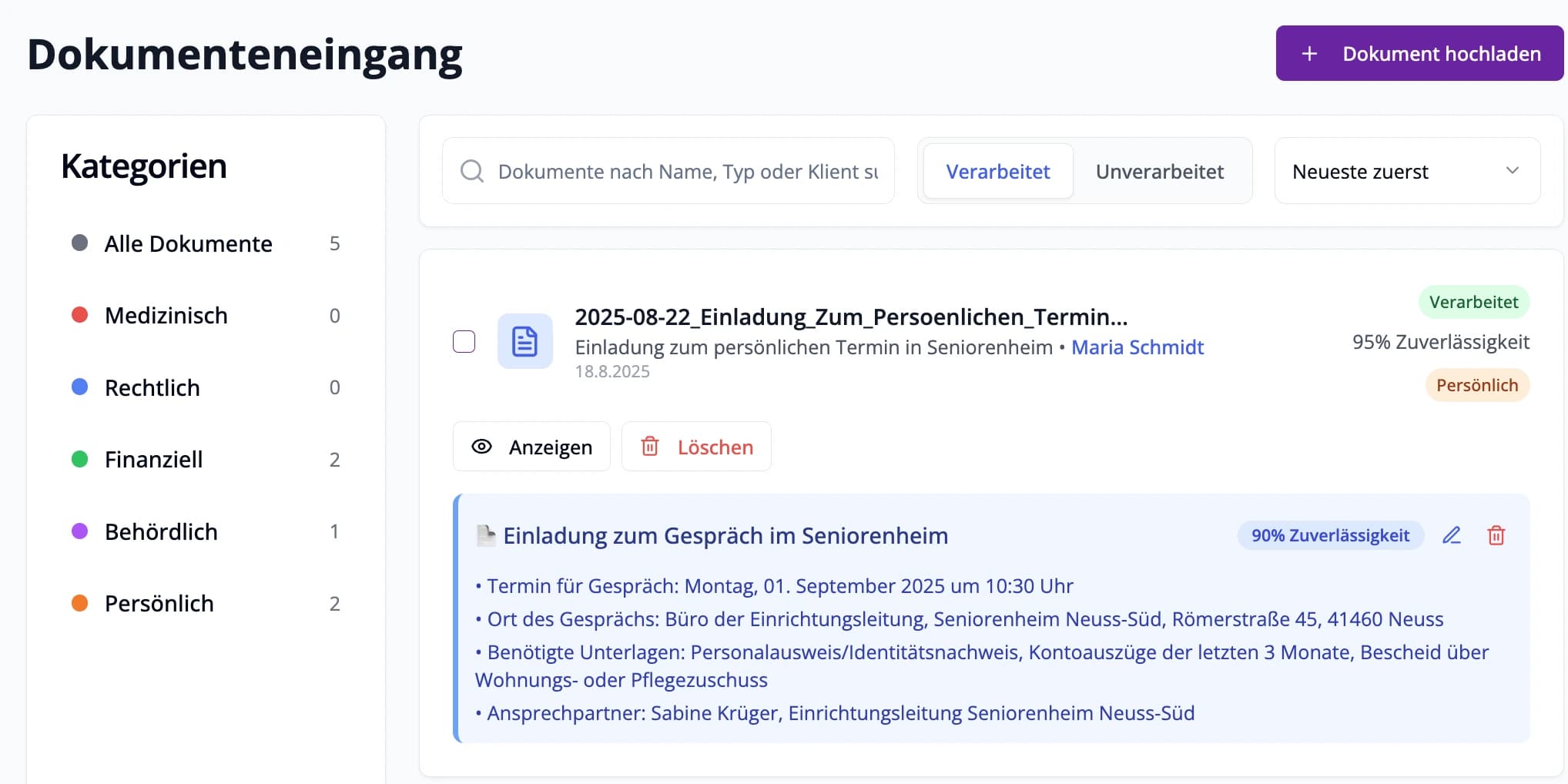 KI Dokumentenverarbeitung