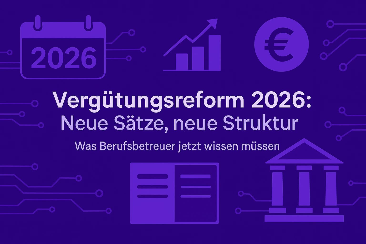 Vergütungsreform 2026 – Was Berufsbetreuer jetzt wissen müssen